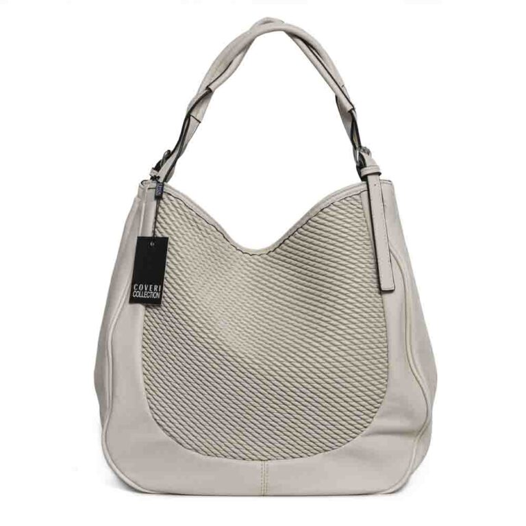 ENRICO COVERI Beige shoulder bag - POLITIS SHOES